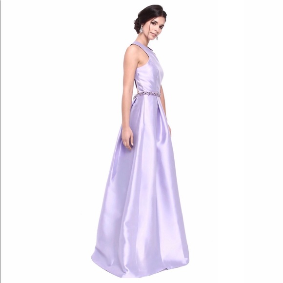 ML Monique Lhuillier Cross-Back Jadore Gown - Picture 3 of 7